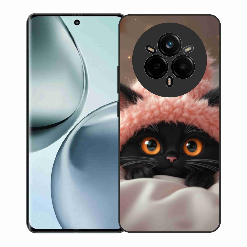Gél borítás mmCase a Realme 14 Pro+ 5G számára - aranyos cica 7