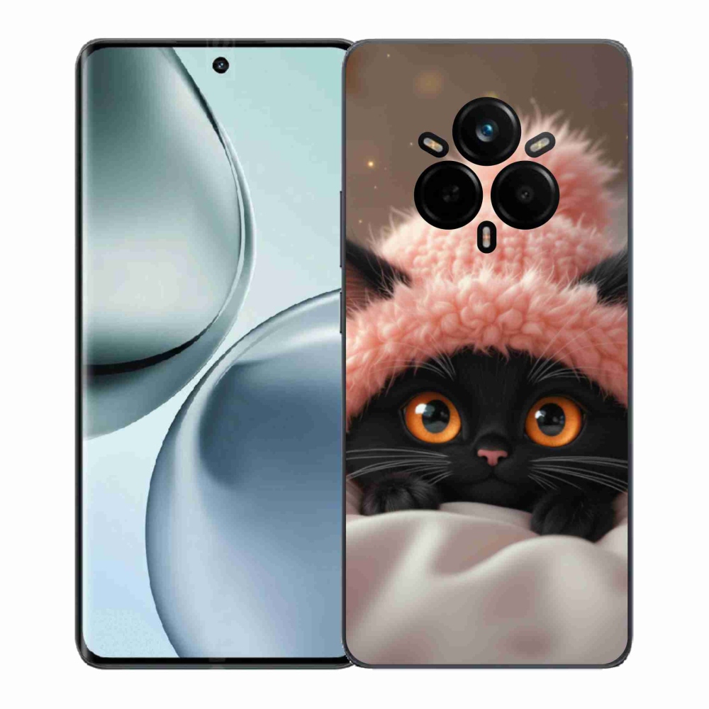 Gél borítás mmCase a Realme 14 Pro 5G számára - aranyos cica 7