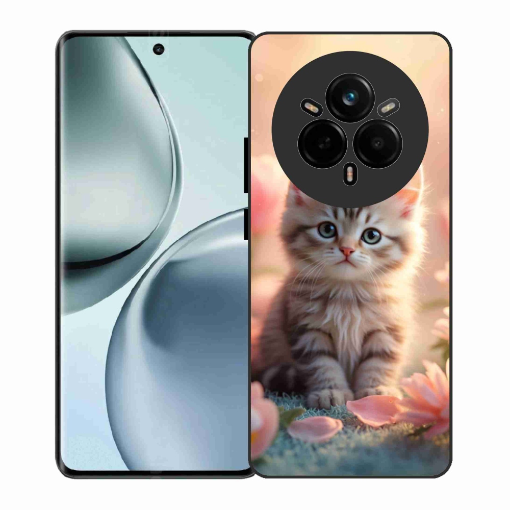 Gél borítás mmCase a Realme 14 Pro 5G számára - aranyos cica 8