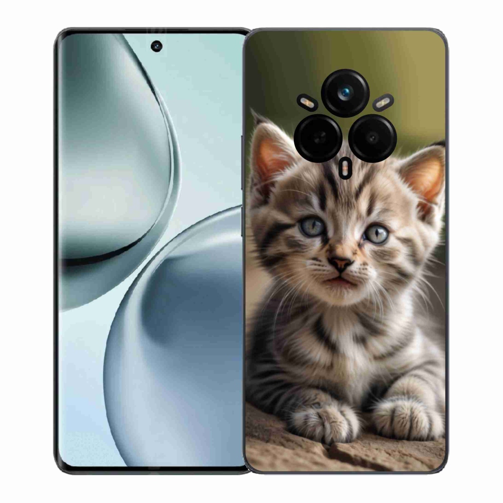Gél borítás mmCase a Realme 14 Pro 5G számára - aranyos cica 9