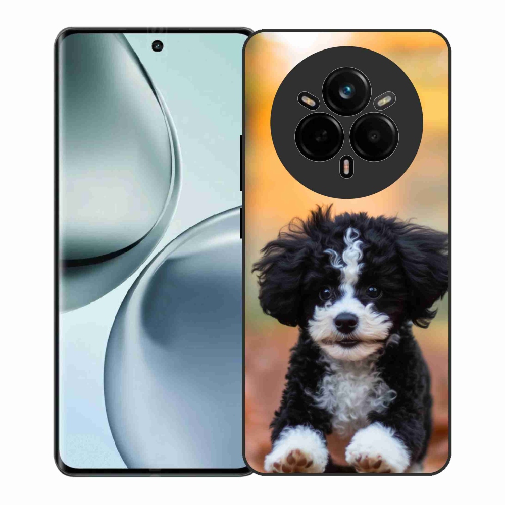 Gél borítás mmCase a Realme 14 Pro+ 5G számára - aranyos kiskutya 2
