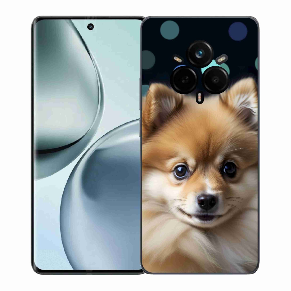 mmCase gél tok a Realme 14 Pro+ 5G-hez – aranyos pomerániai