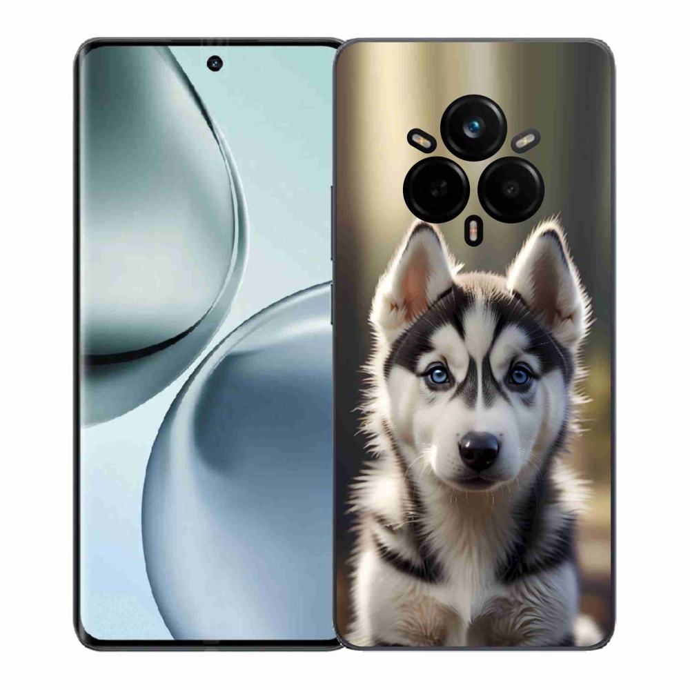 mmCase géltok a Realme 14 Pro+ 5G-hez – aranyos szibériai husky