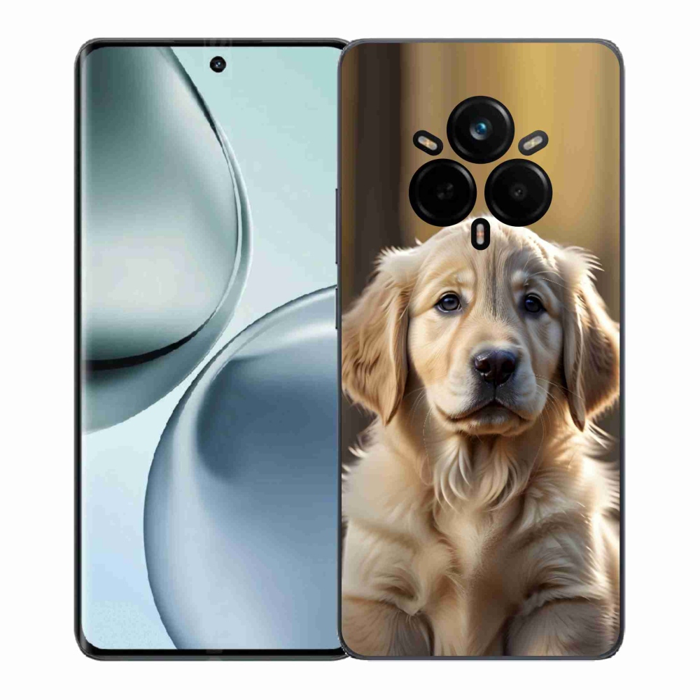 mmCase géltok a Realme 14 Pro+ 5G-hez – aranyos arany retriever