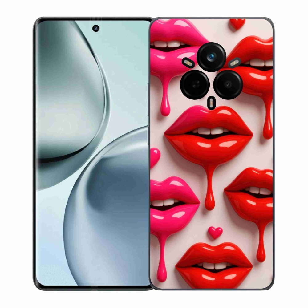 Gél védőburkolat mmCase a Realme 14 Pro 5G készülékhez - Lips 2