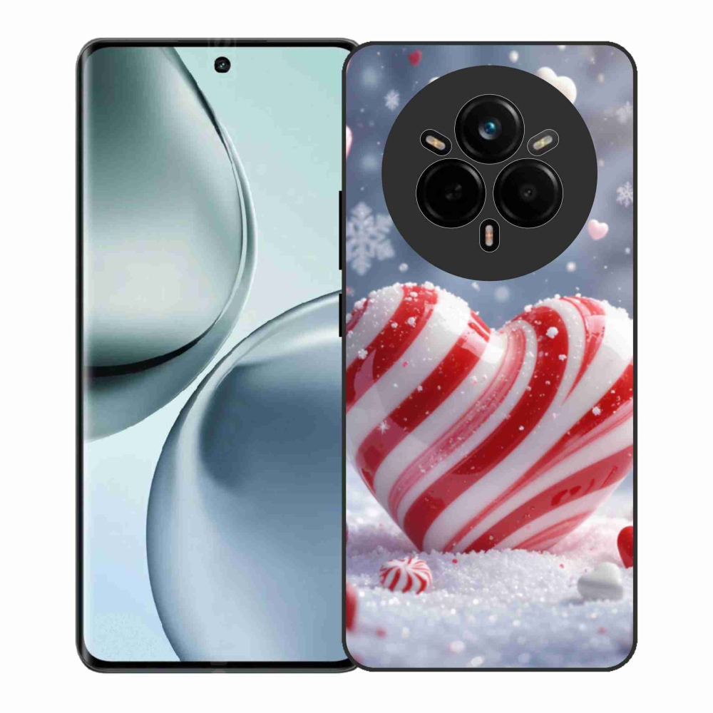 Gél borítás mmCase a Realme 14 Pro+ 5G számára - édes szív