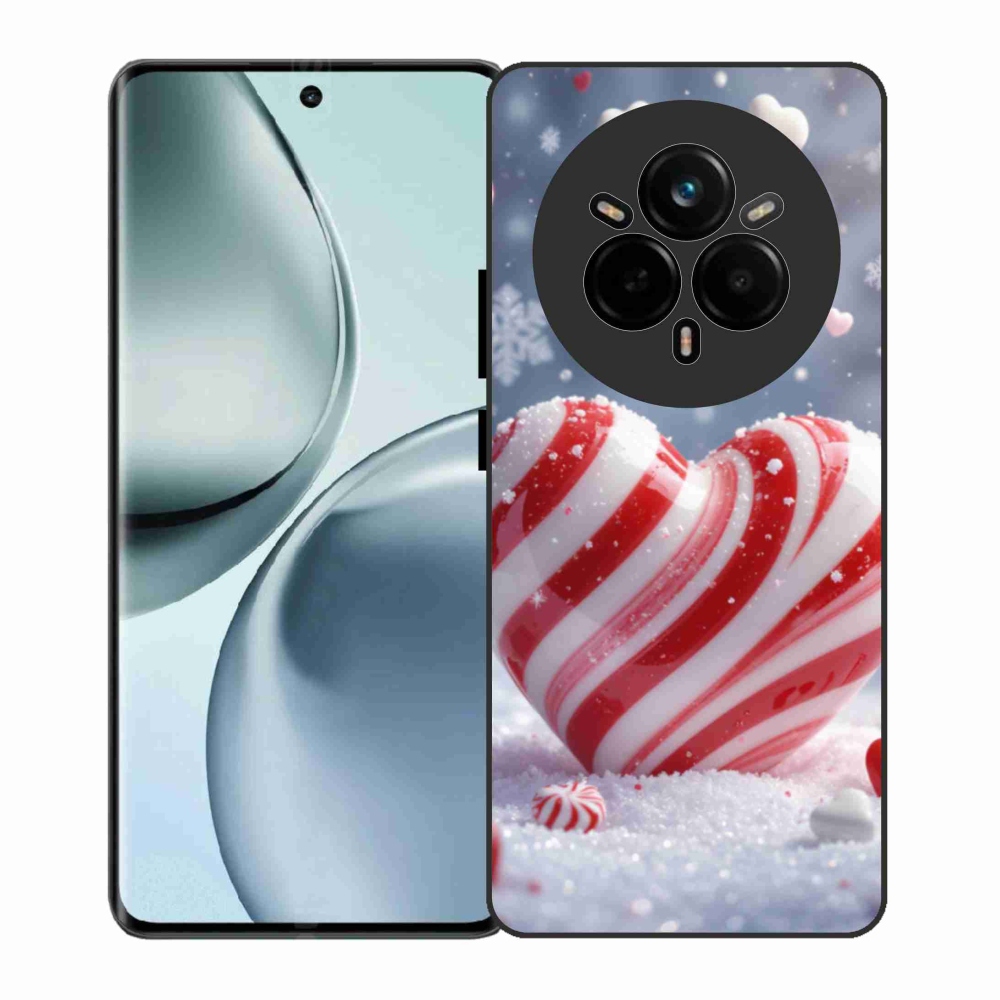 Gél borítás mmCase a Realme 14 Pro 5G számára - ünnepi kölyökkutya