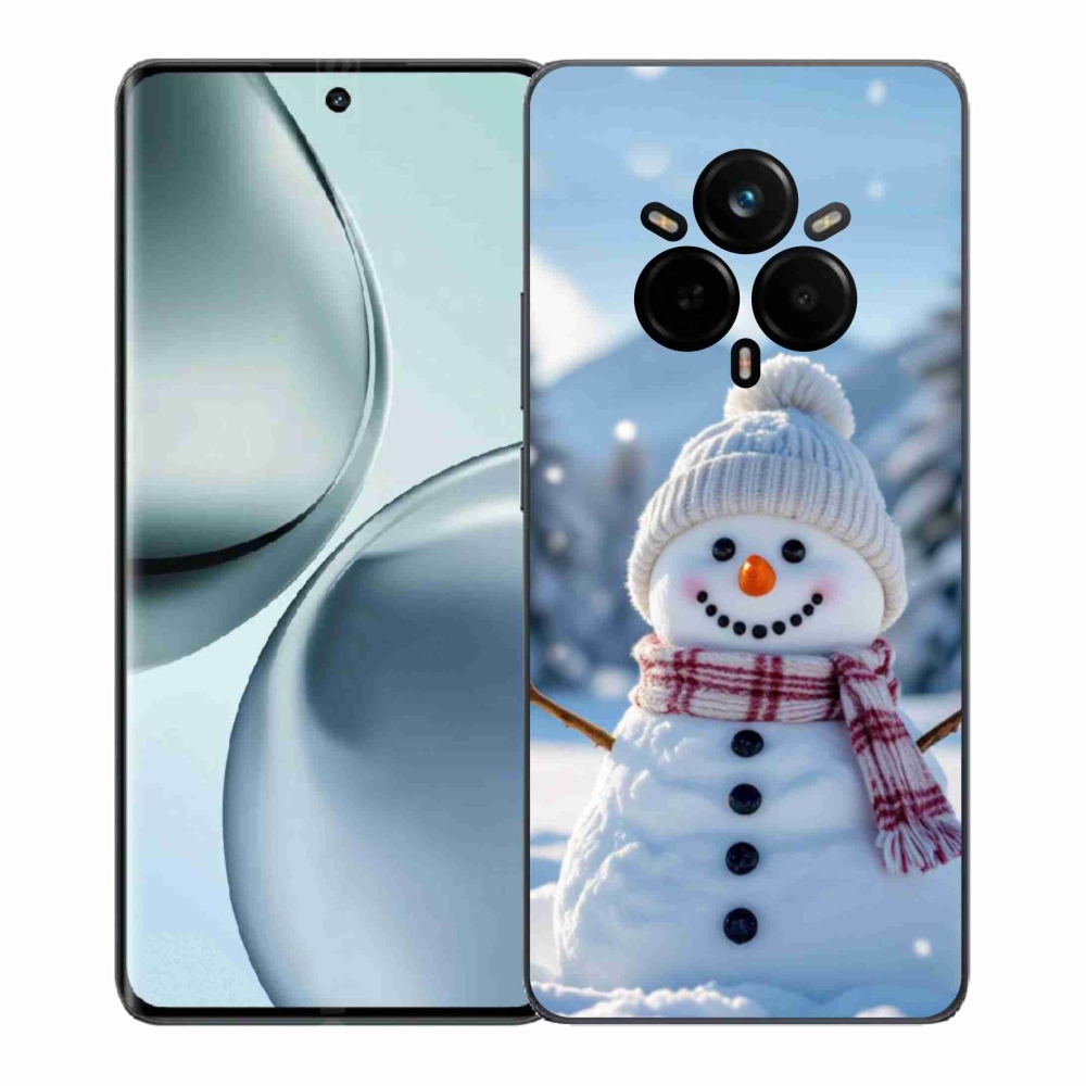 Gél borítás mmCase a Realme 14 Pro 5G készülékhez - hóember 3
