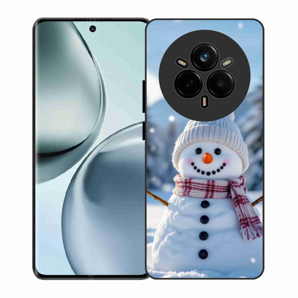 Gél borítás mmCase a Realme 14 Pro 5G készülékhez - hóember 3