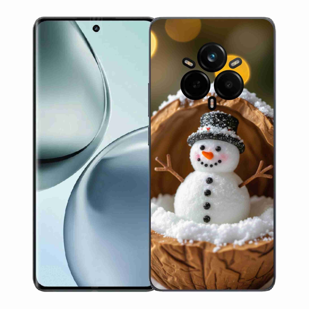 Gél borítás mmCase a Realme 14 Pro 5G készülékhez - hóember 4