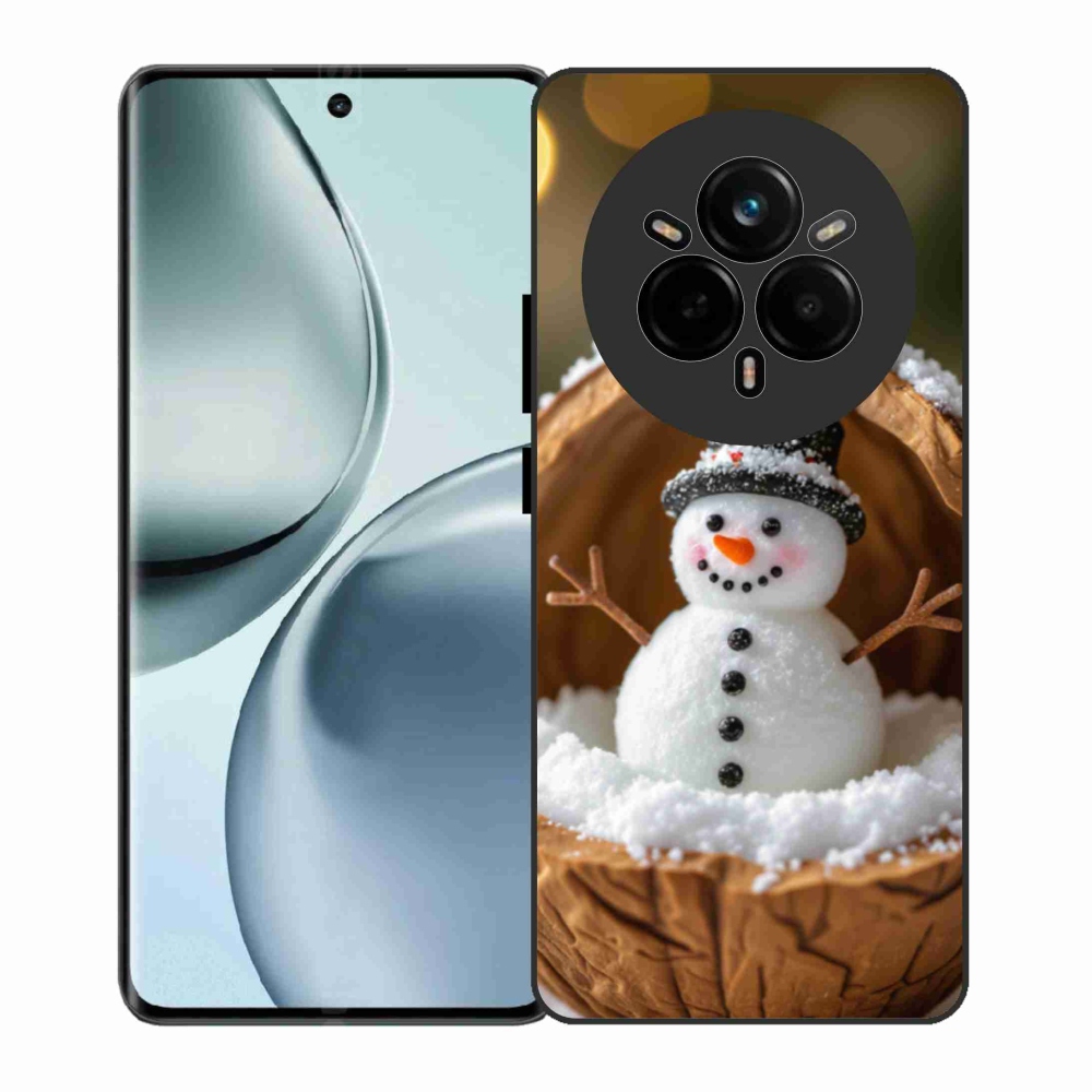 Gél borítás mmCase a Realme 14 Pro 5G készülékhez - hóember 4