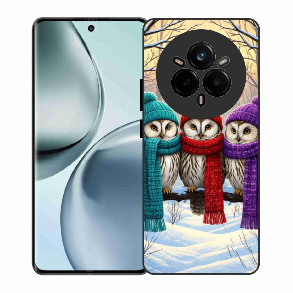 Gél borítás mmCase a Realme 14 Pro 5G készülékhez - bagolybarátok