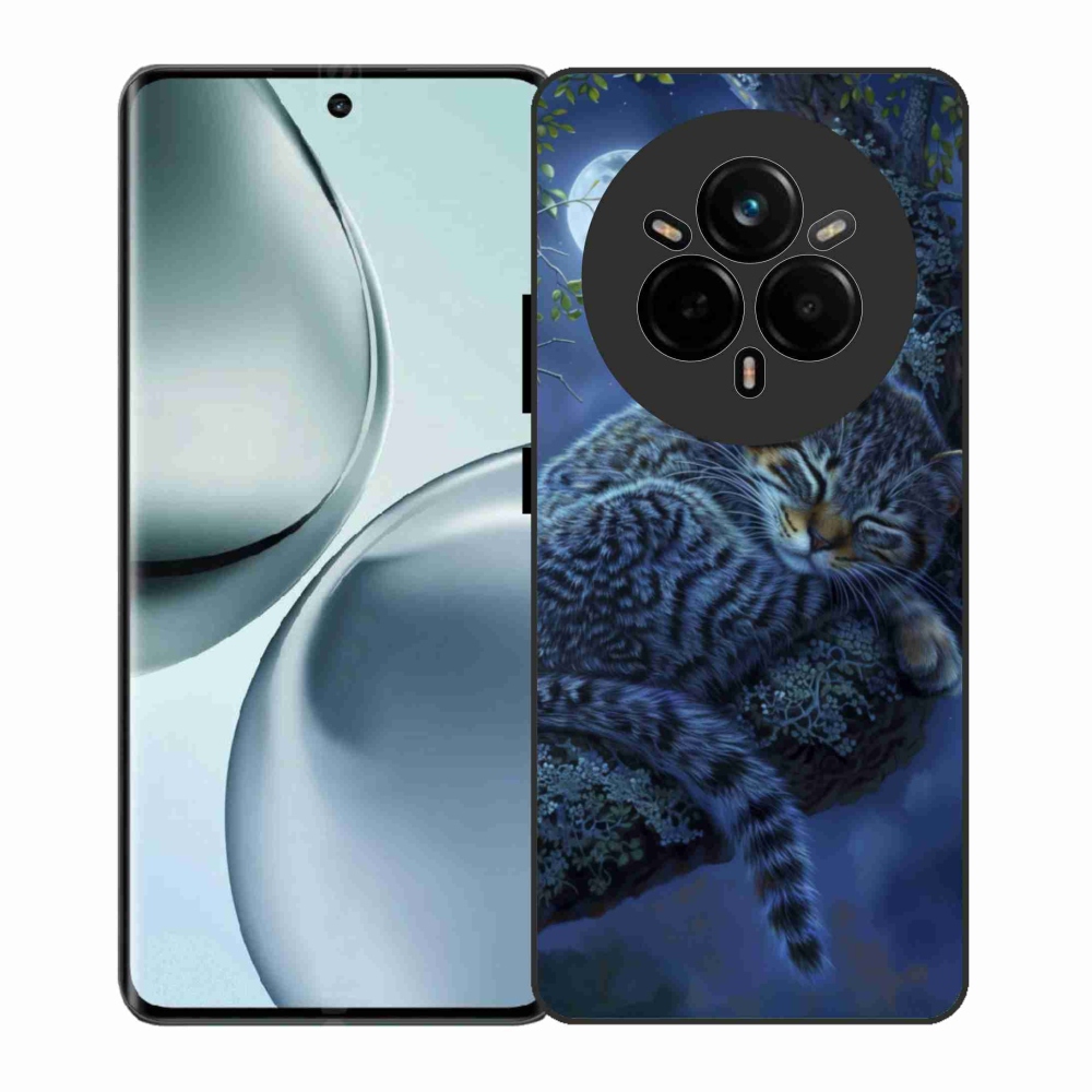 Gél borítás mmCase a Realme 14 Pro 5G készülékhez - alvó macska