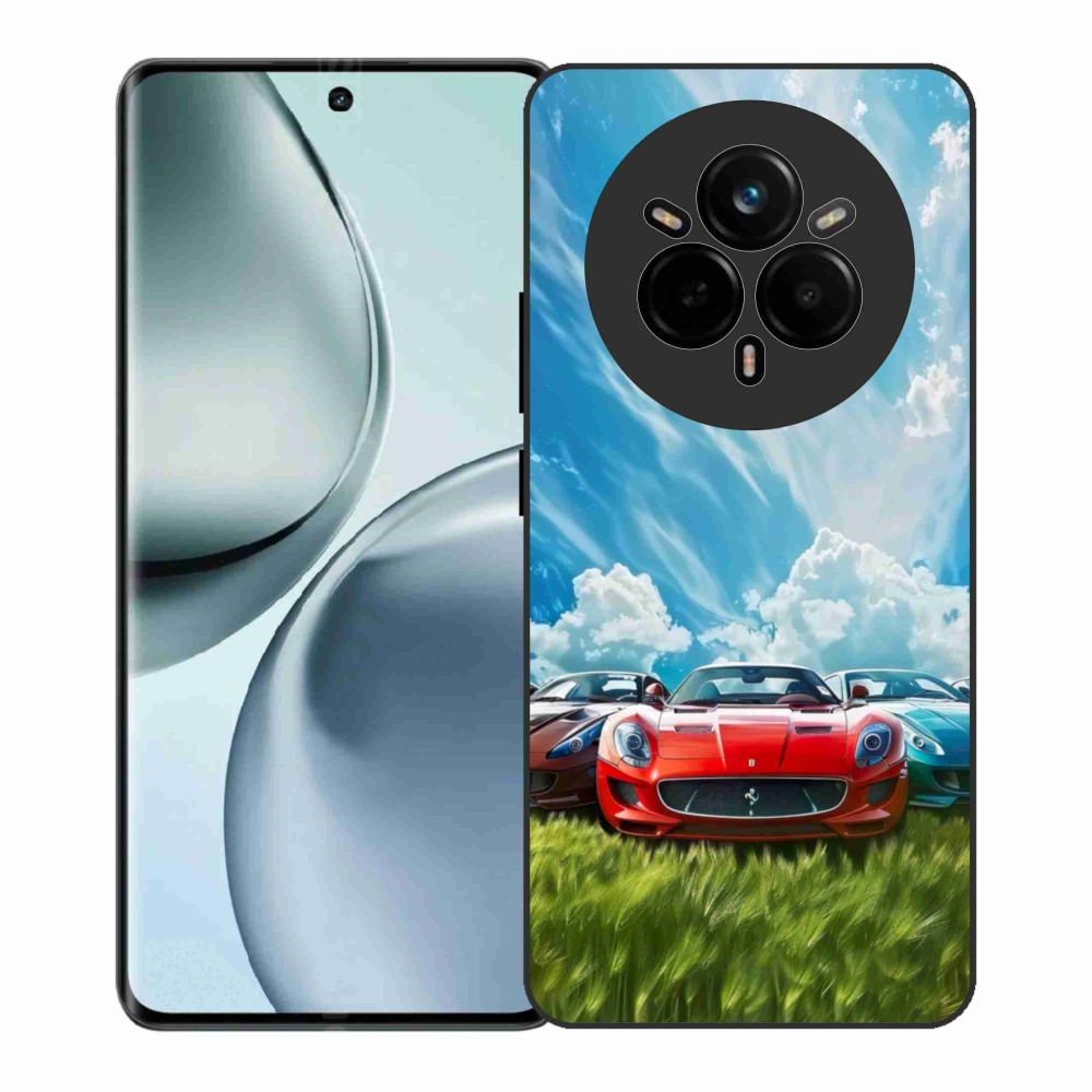 Gél borítás mmCase a Realme 14 Pro+ 5G számára - sportkocsik