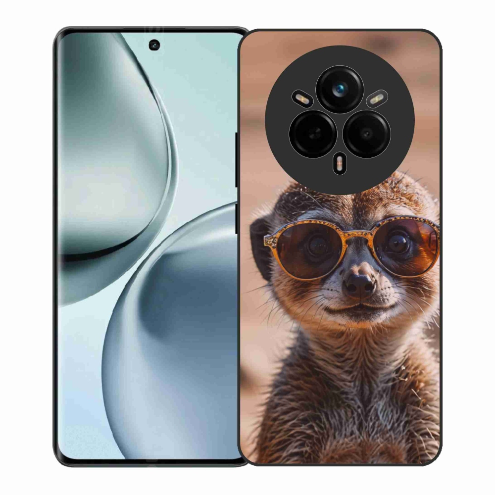 Gél borítás mmCase a Realme 14 Pro+ 5G számára - stílusos surikata