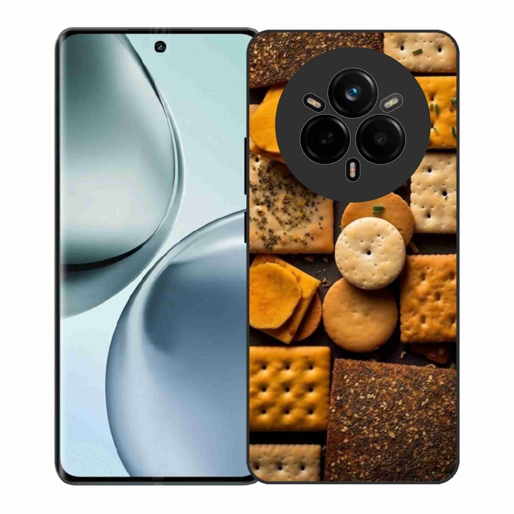 Zselés borítás mmCase a Realme 14 Pro+ 5G készülékhez - kekszek