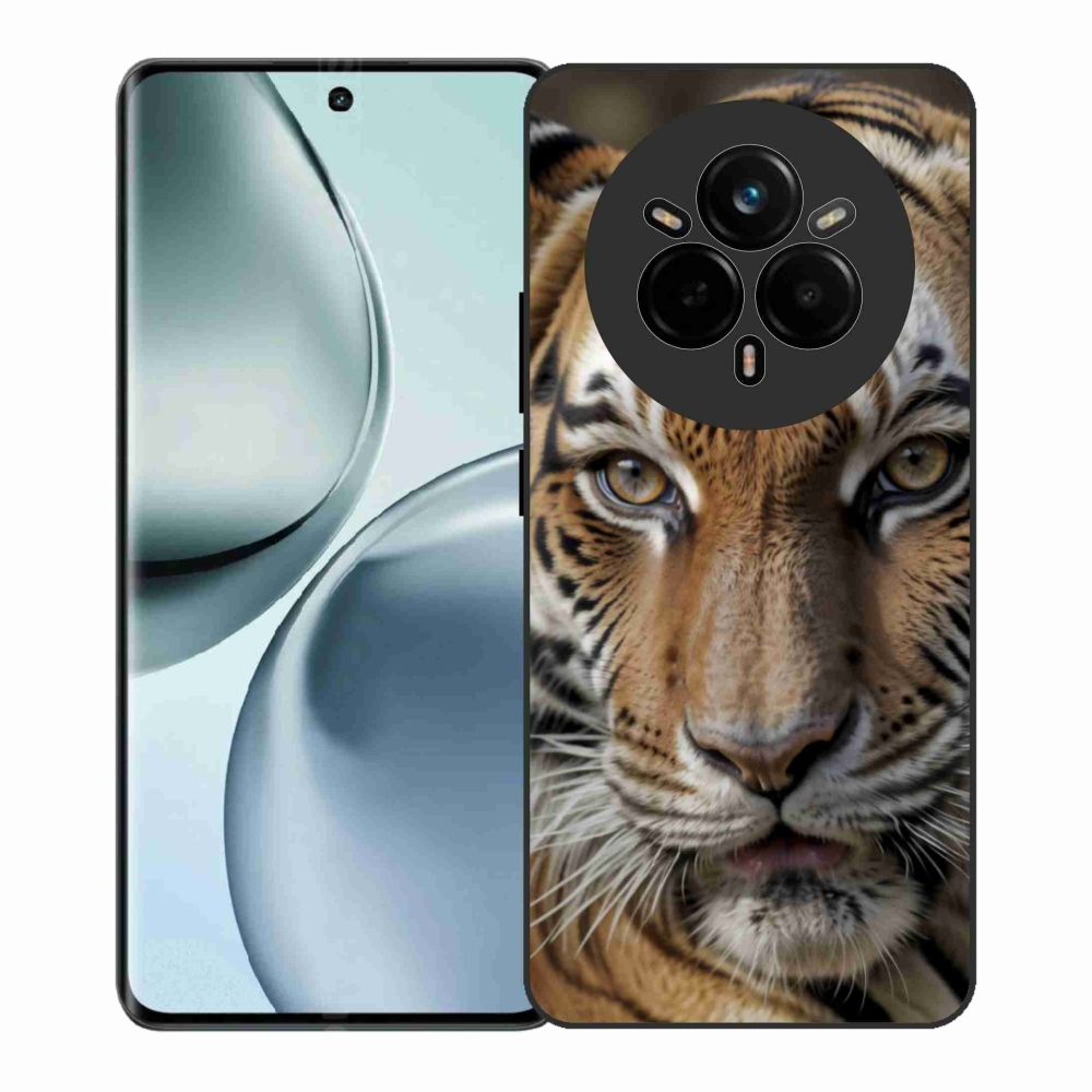 Gél borítás mmCase a Realme 14 Pro+ 5G számára - tigris nézet