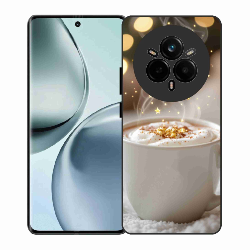 Gél borítás mmCase a Realme 14 Pro 5G-n - karácsonyi forró ital