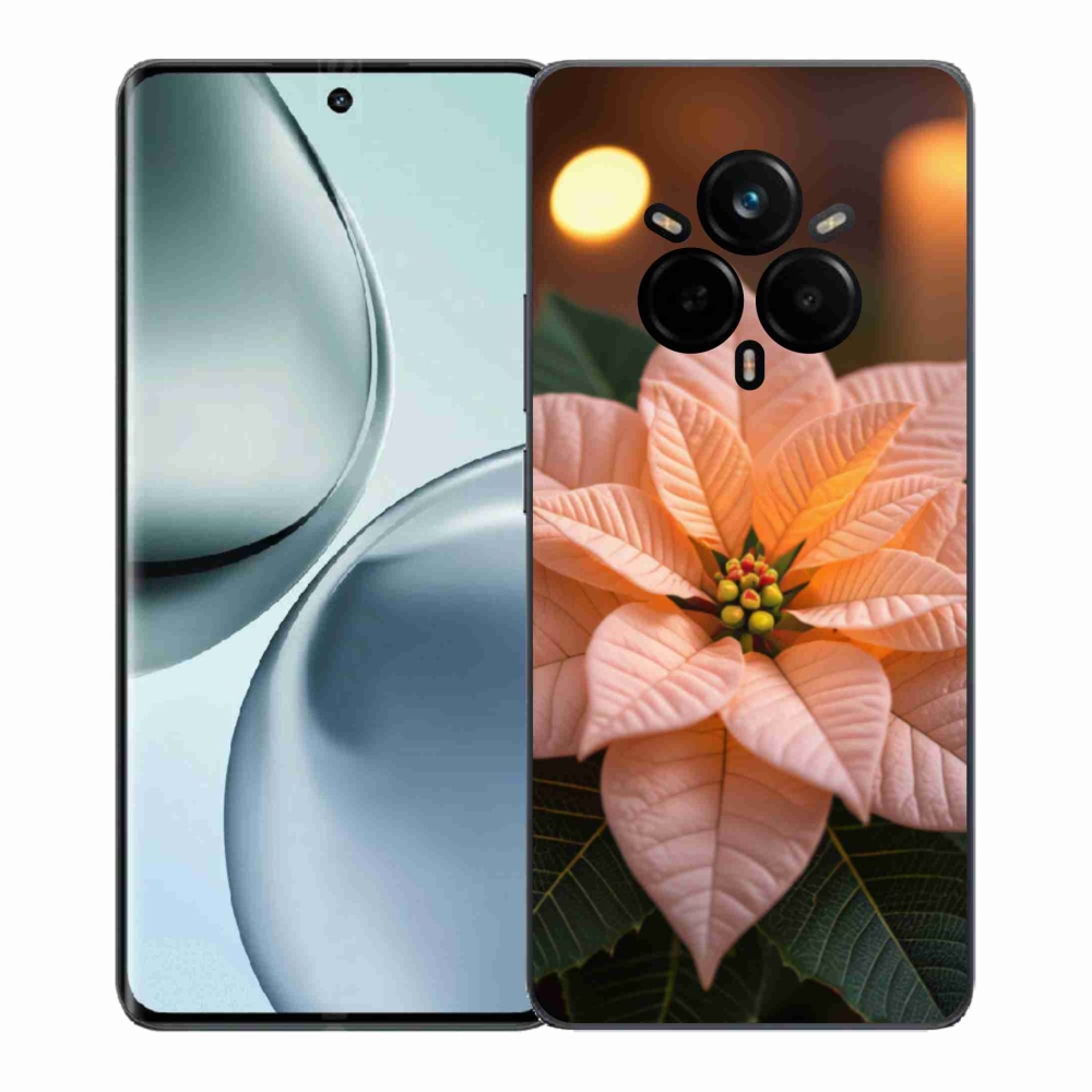 Gél borítás mmCase a Realme 14 Pro+ 5G készülékhez - mikulásvirág