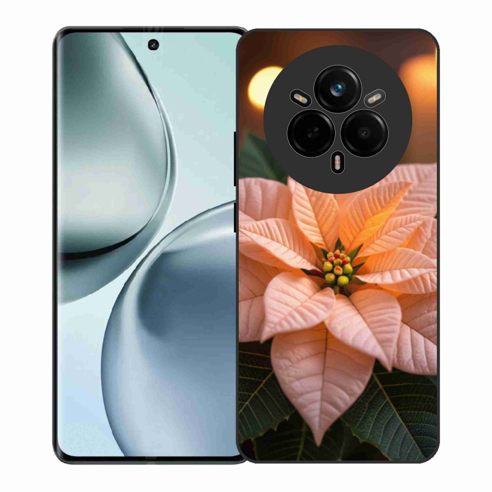 Gél borítás mmCase a Realme 14 Pro+ 5G készülékhez - mikulásvirág