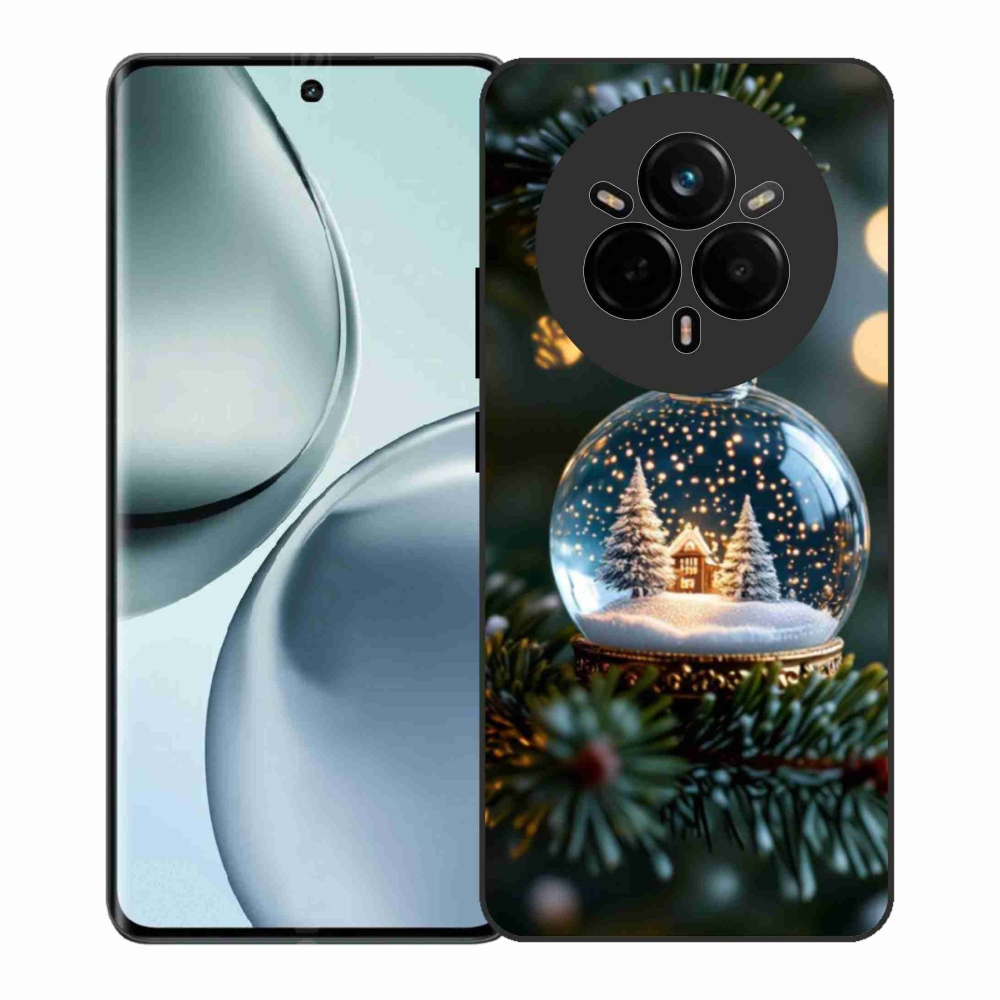 Gél borítás mmCase a Realme 14 Pro+ 5G számára - Karácsonyi gömb 2