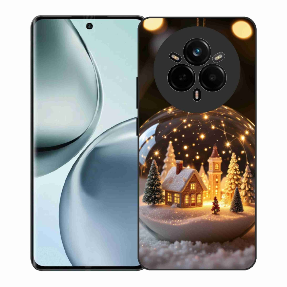 Gél borítás mmCase a Realme 14 Pro+ 5G számára - Karácsonyi gömb 3
