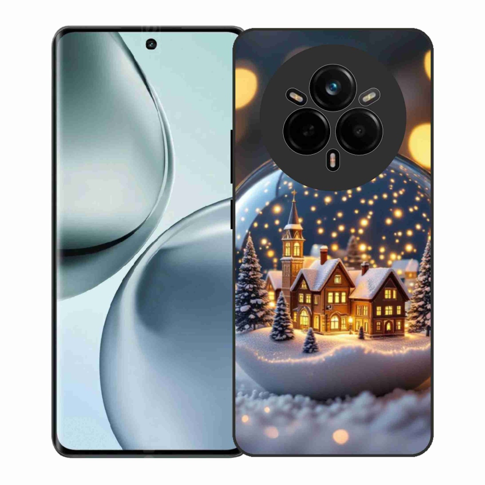 Gél borítás mmCase a Realme 14 Pro+ 5G számára - Karácsonyi labda 4