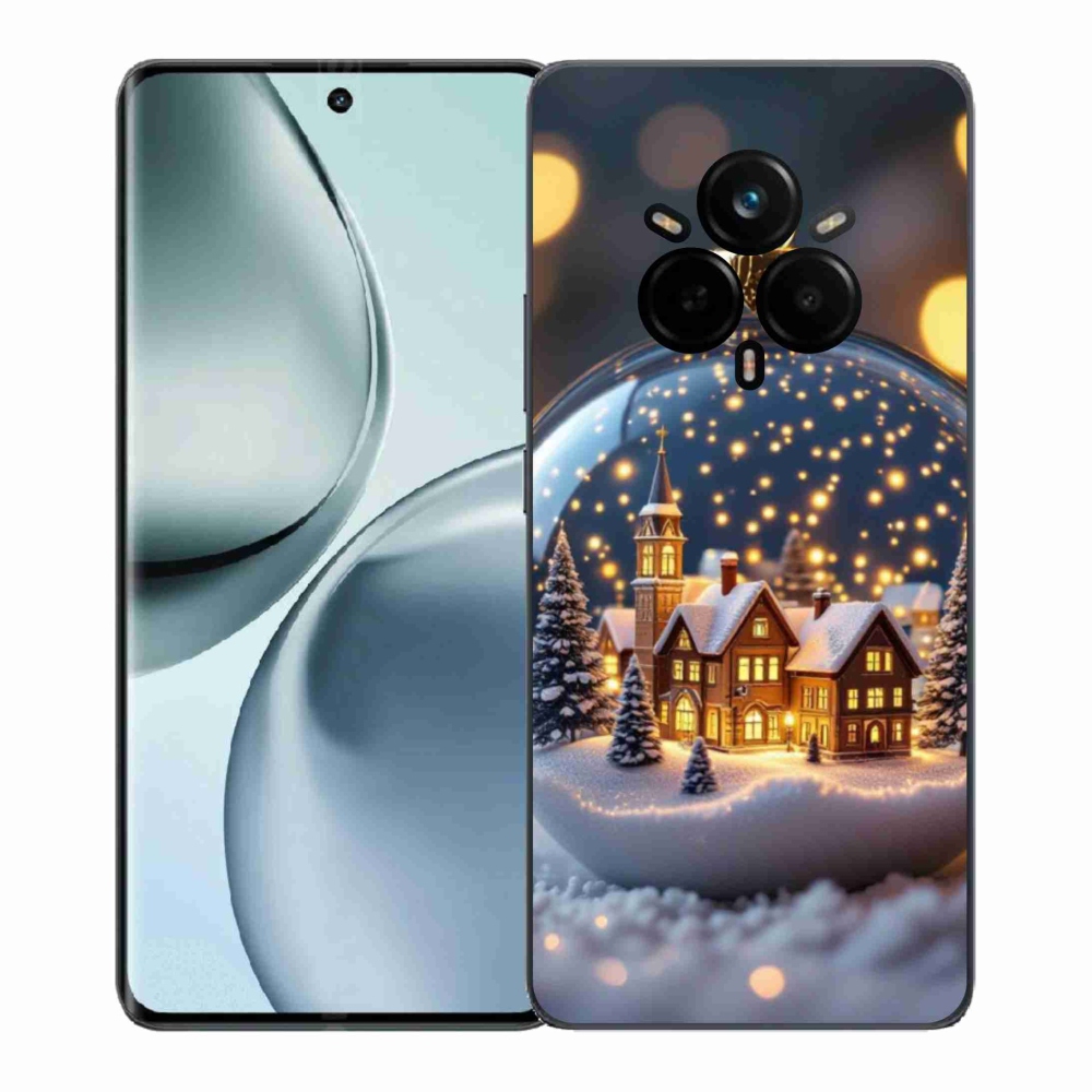Gél borítás mmCase a Realme 14 Pro+ 5G számára - Karácsonyi labda 4