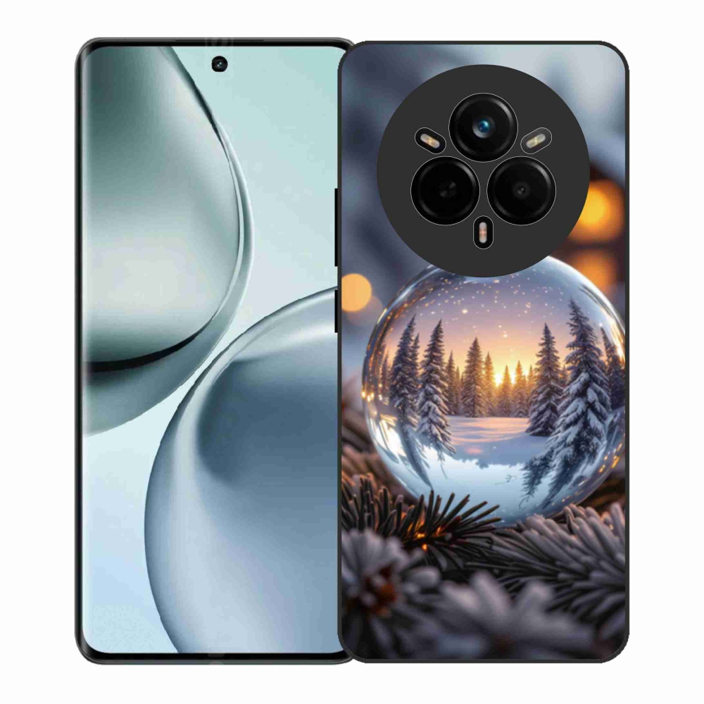 Gél borítás mmCase a Realme 14 Pro+ 5G számára - karácsonyi dekoráció