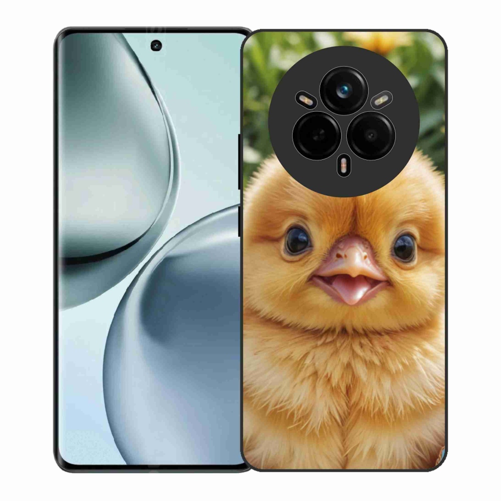 Gél borítás mmCase a Realme 14 Pro+ 5G számára - boldog csaj
