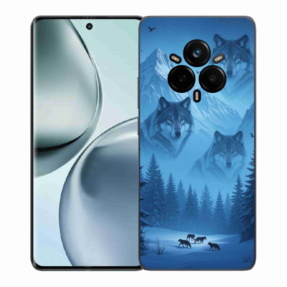 Gél borítás mmCase a Realme 14 Pro 5G készülékhez - farkas csomag