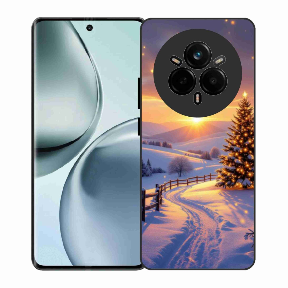 Gél borítás mmCase a Realme 14 Pro 5G készülékhez - téli tájkép