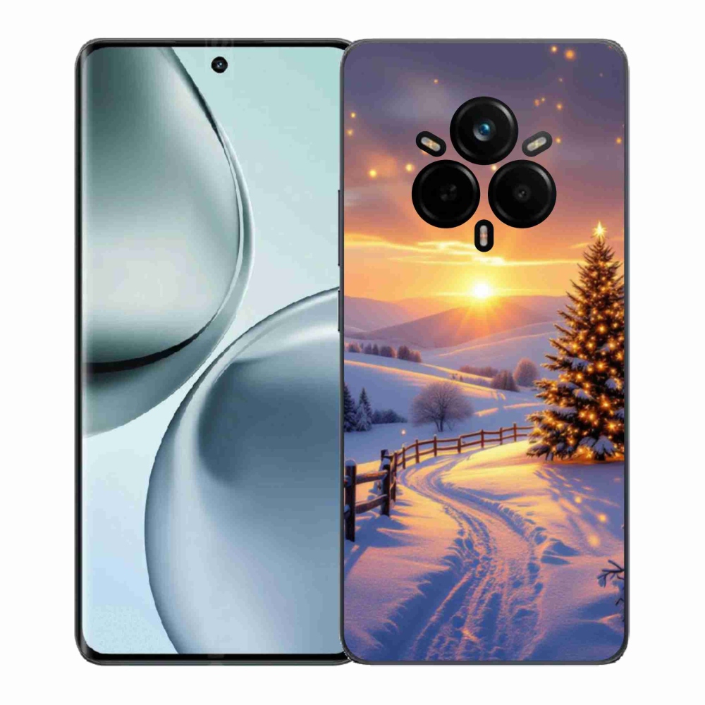 Gél borítás mmCase a Realme 14 Pro 5G készülékhez - téli tájkép