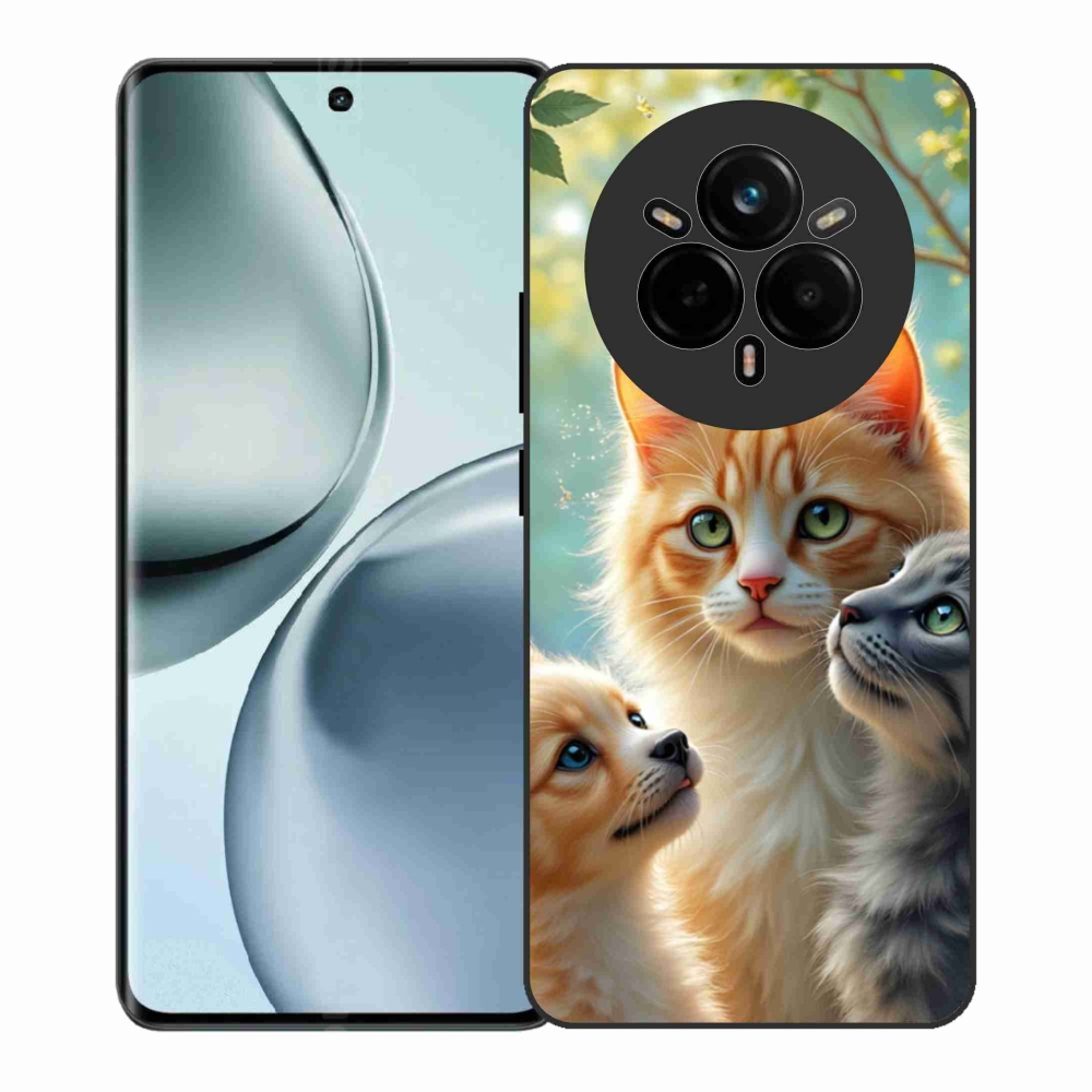 Gél borítás mmCase a Realme 14 Pro+ 5G számára - Állati barátság 2