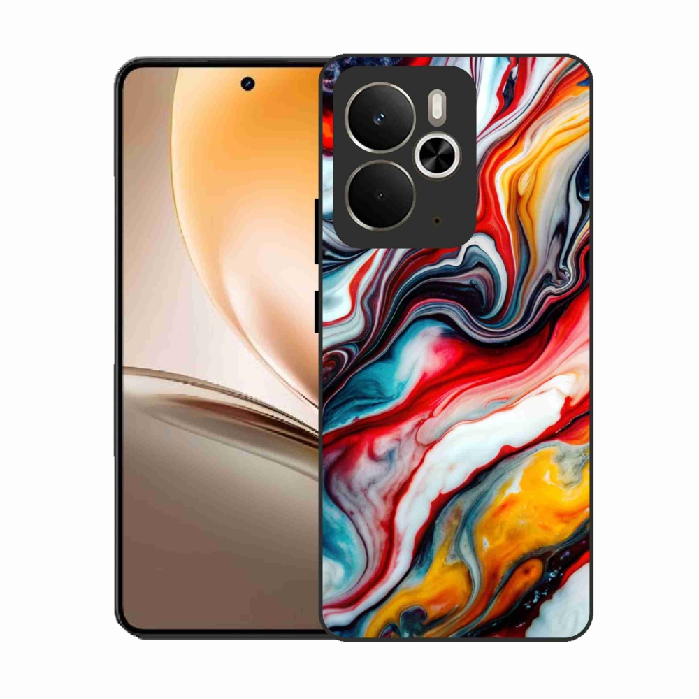 Gél borítás mmCase a Realme 14T 5G/14 5G számára - absztrakt motívum 35