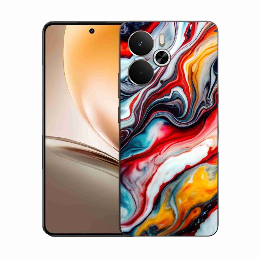 Gél borítás mmCase a Realme 14T 5G/14 5G számára - absztrakt motívum 35