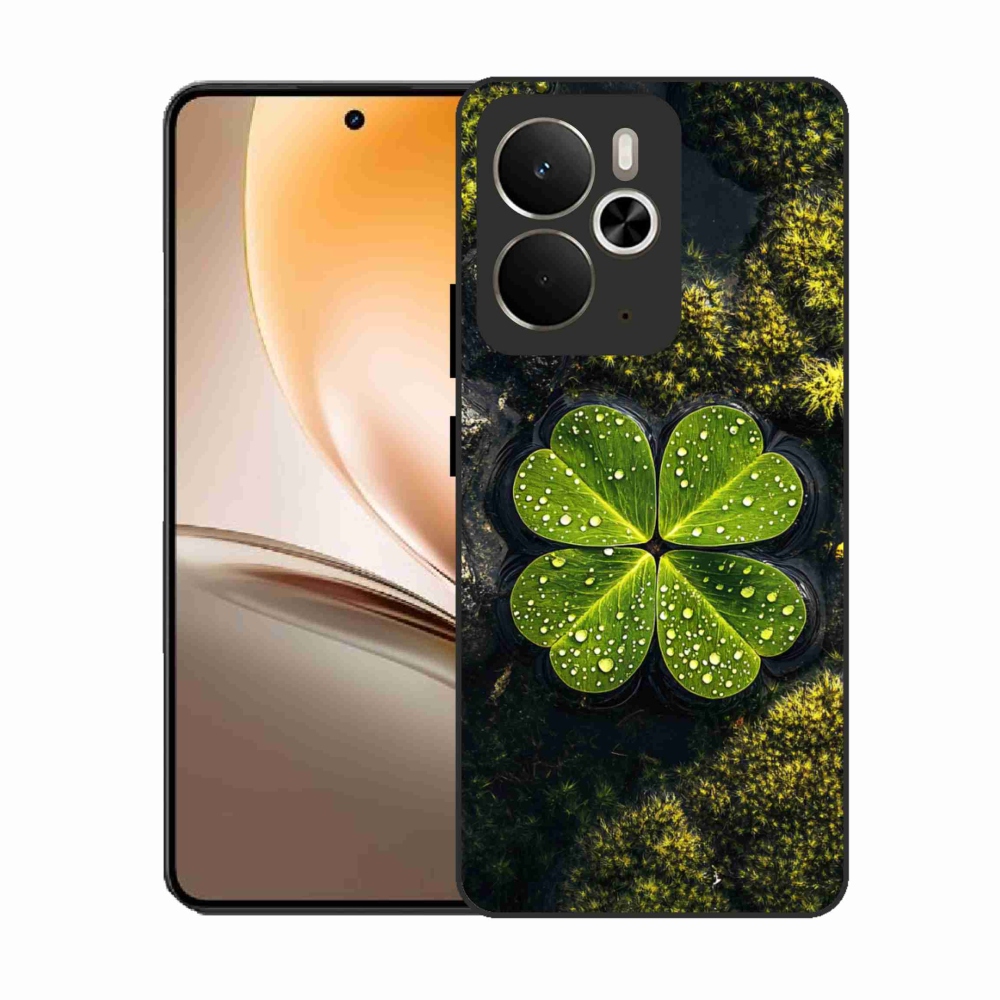 Zselés borítás mmCase a Realme 14T 5G/14 5G készülékhez - négylevelű lóhere