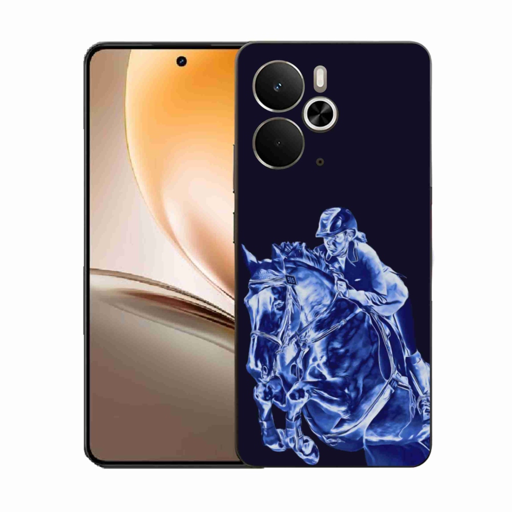 Zselés borítás mmCase a Realme 14T 5G/14 5G számára - versenyló