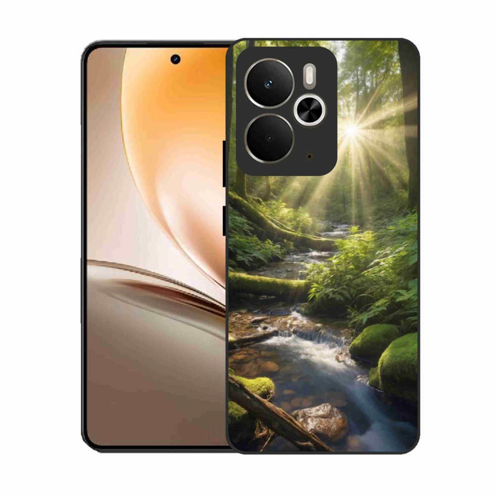 Zselés borítás mmCase a Realme 14T 5G/14 5G - erdő mélysége