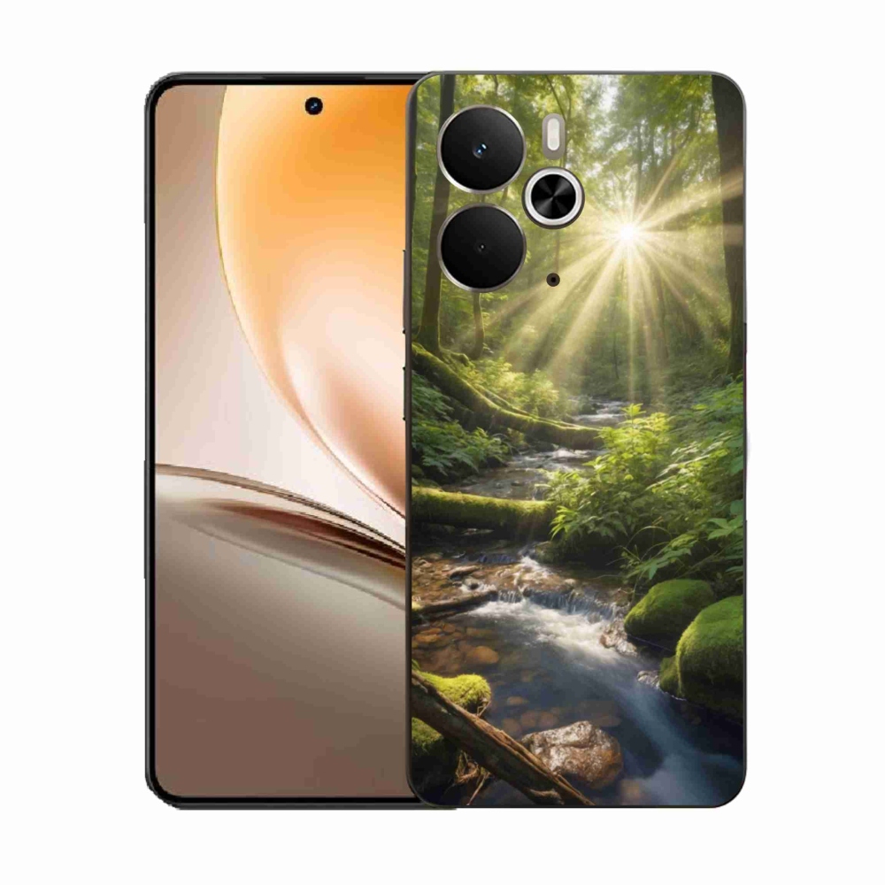 Zselés borítás mmCase a Realme 14T 5G/14 5G - erdő mélysége