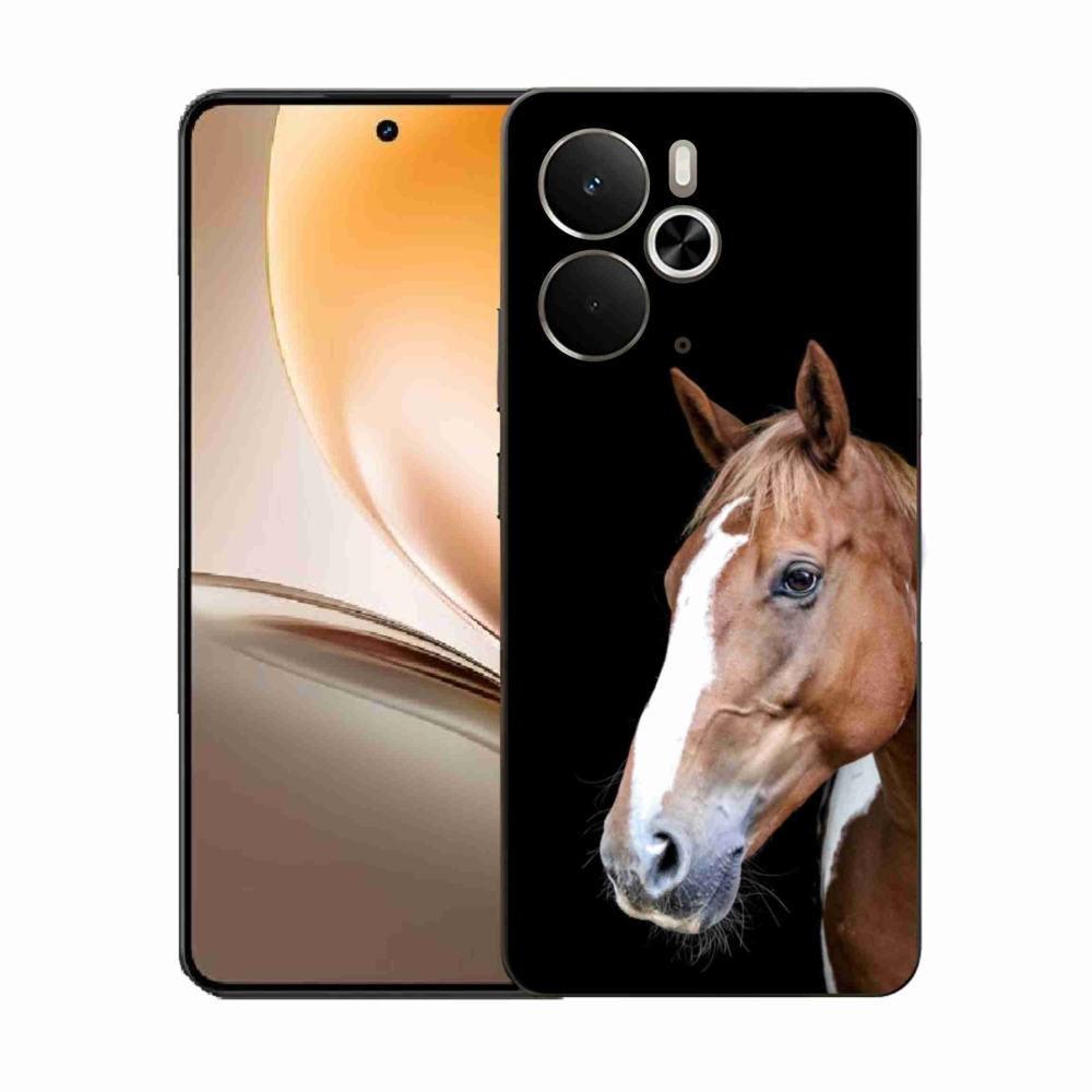 Zselés tok mmCase a Realme 14T 5G/14 5G - barna ló 3