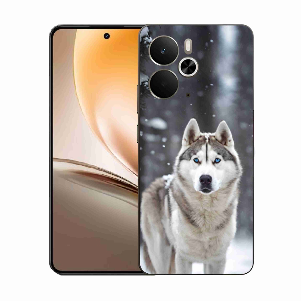 Gél borítás mmCase a Realme 14T 5G/14 5G - husky 2 számára