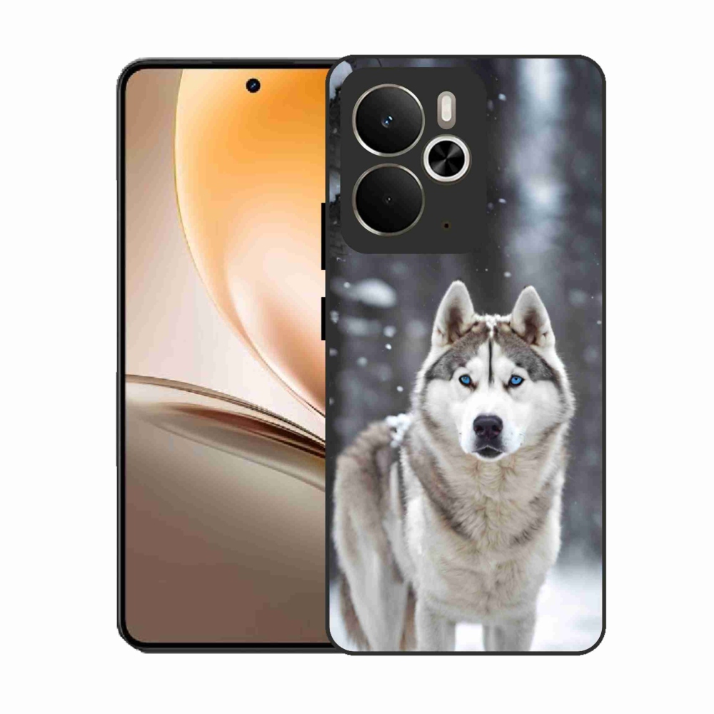 Gél borítás mmCase a Realme 14T 5G/14 5G - husky 2 számára
