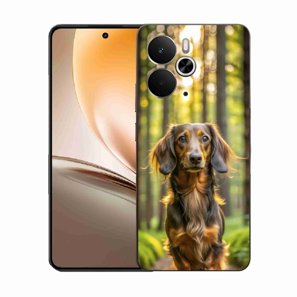Zselés borítás mmCase a Realme 14T 5G/14 5G - dachshund 4