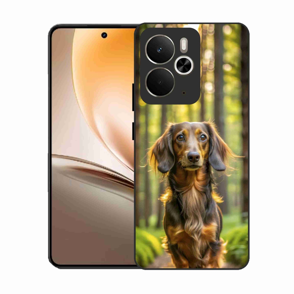 Zselés borítás mmCase a Realme 14T 5G/14 5G - dachshund 4