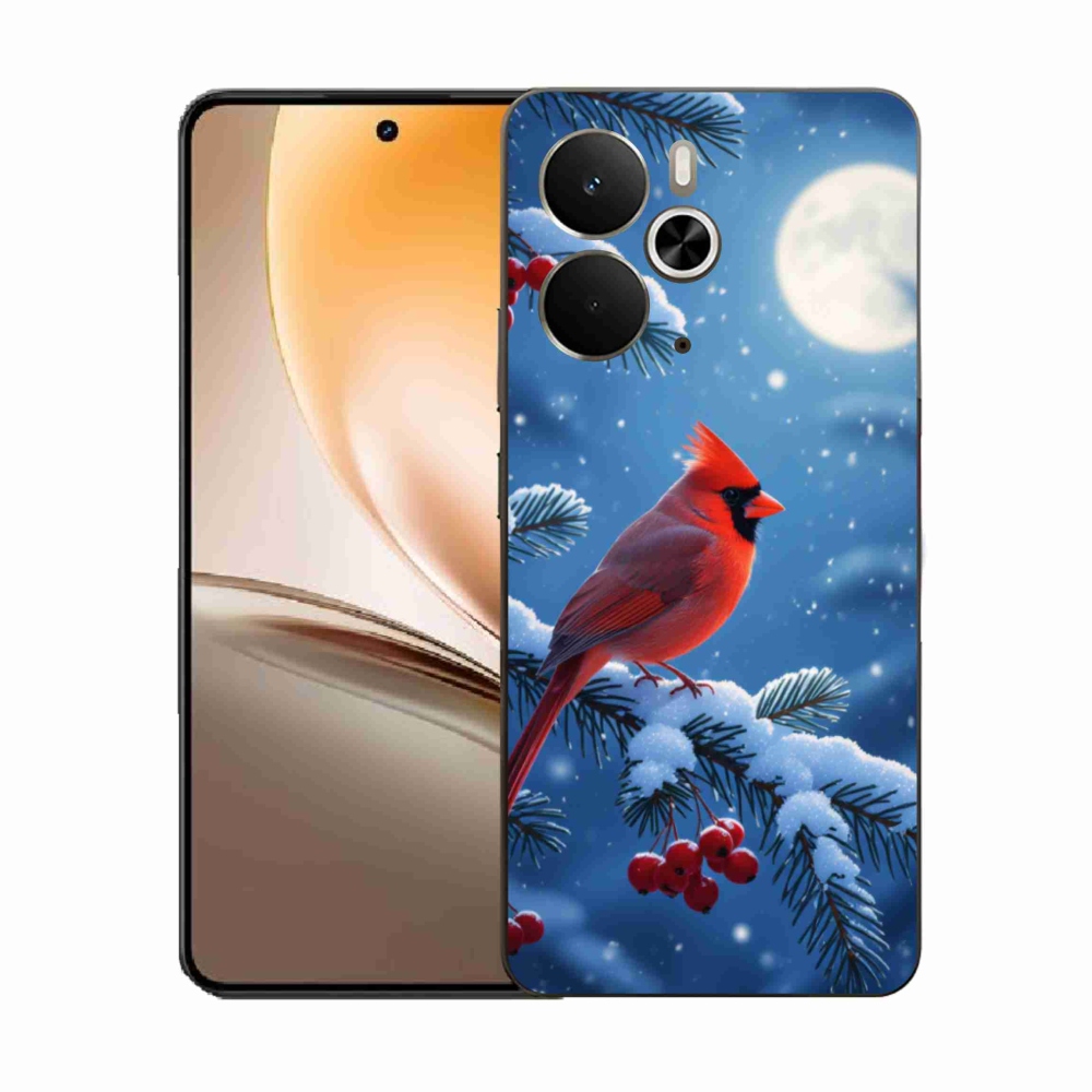 Zselés borítás mmCase a Realme 14T 5G/14 5G készülékhez - kardinálpiros színű