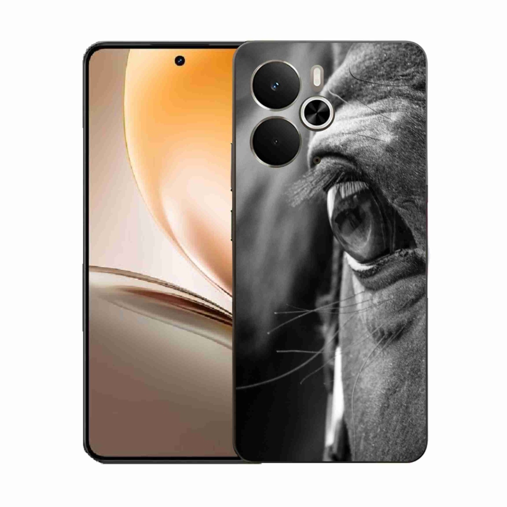 Zselés borítás mmCase a Realme 14T 5G/14 5G számára - ló nézet