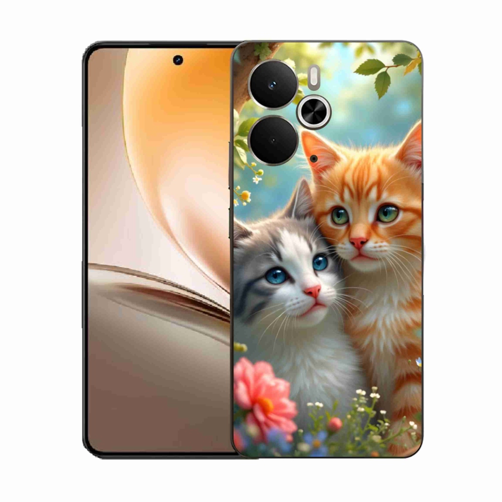 Gél borítás mmCase a Realme 14T 5G/14 5G modellhez - cat love 2