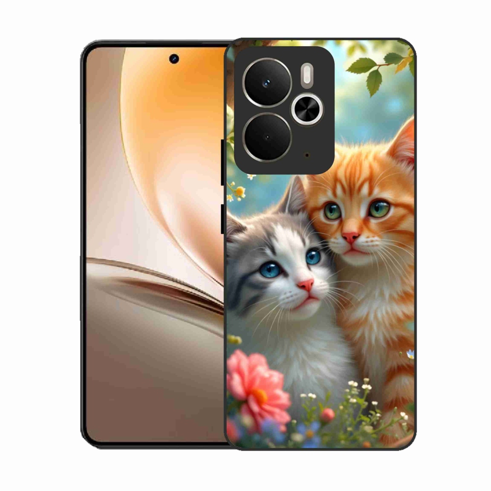 Gél borítás mmCase a Realme 14T 5G/14 5G modellhez - cat love 2