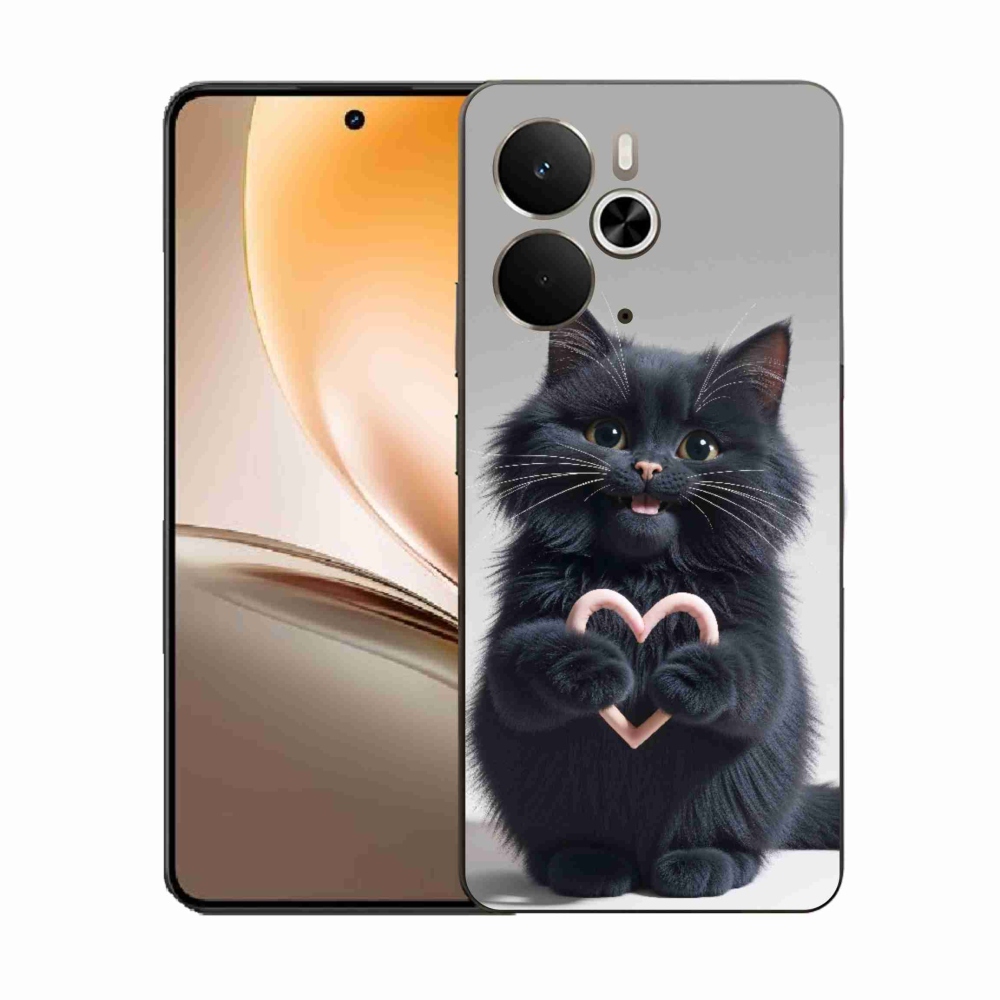Gél borítás mmCase a Realme 14T 5G/14 5G - macskaszerelem 3